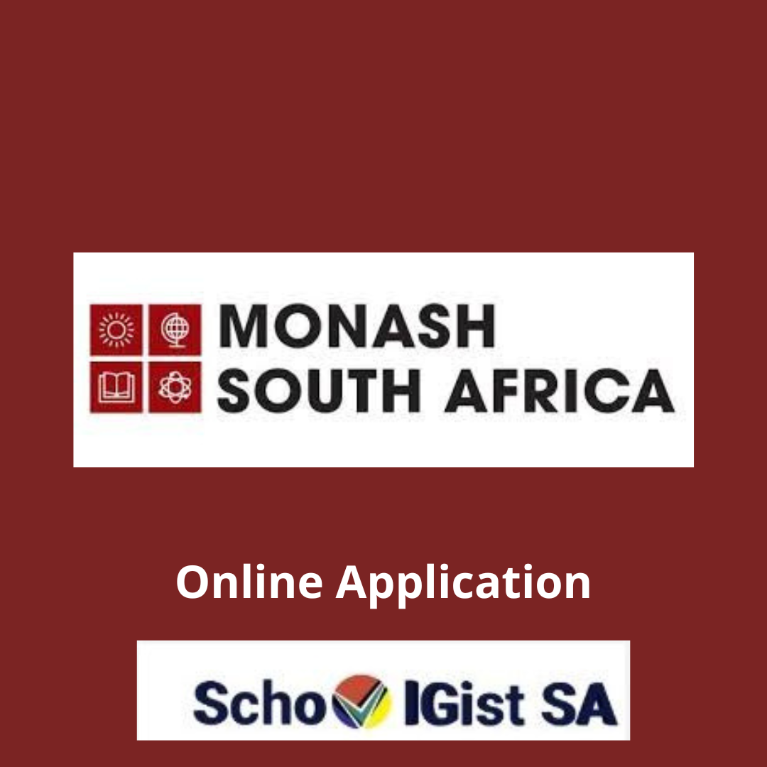 Monash South Africa online application