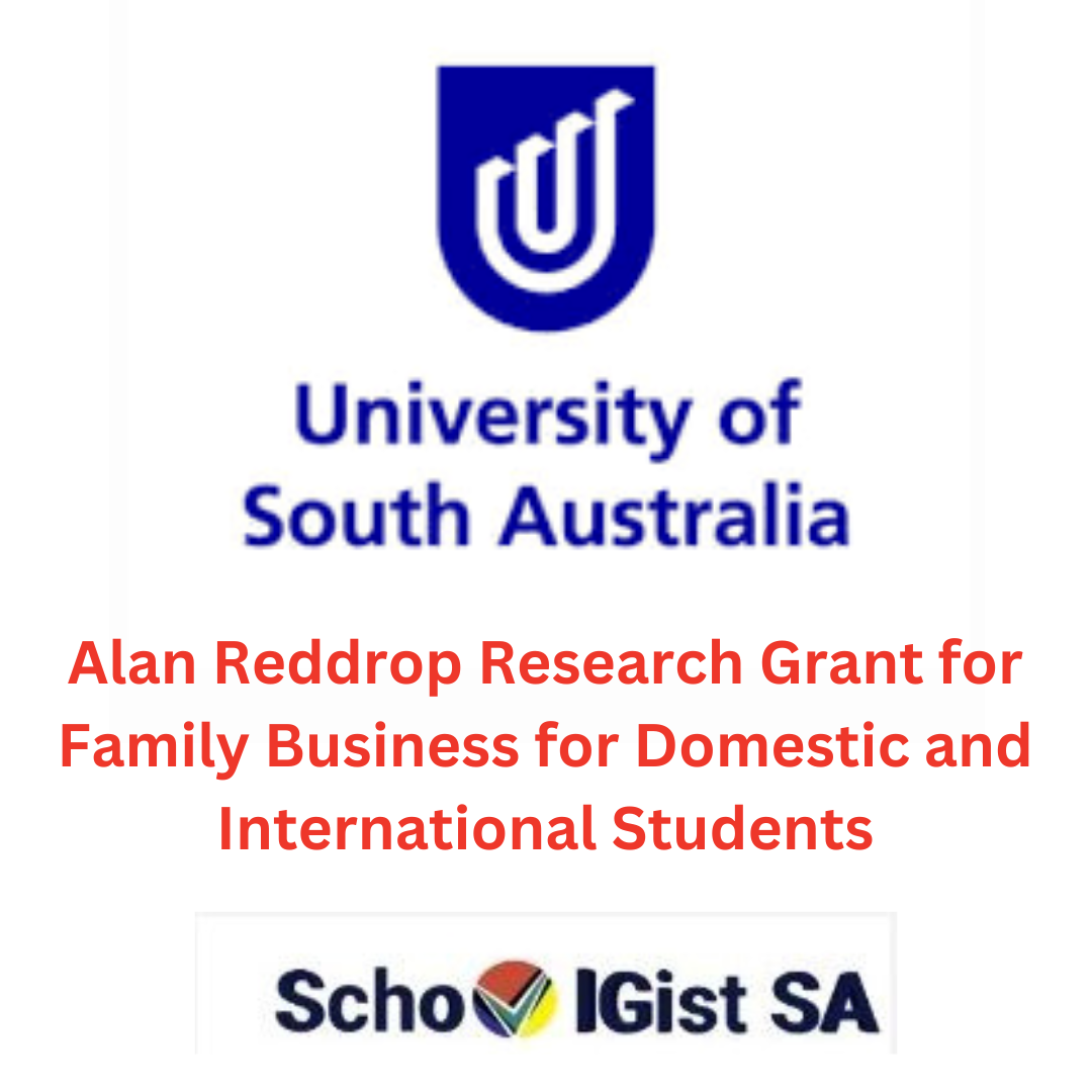 Alan Reddrop Research Grant for Family Business for Domestic and International Students in Australia