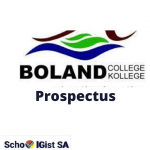 Boland TVET College Prospectus