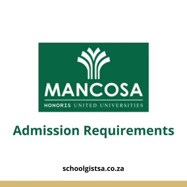 MANCOSA Admission Required Documents