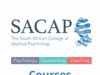 List of courses offered at sacap