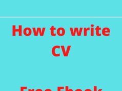 how to write cv