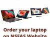 How to order laptop on the NSFAS website