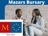 mazars bursary application