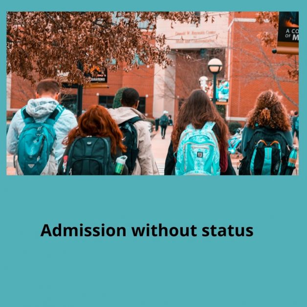 admission without status