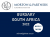 MORTON & PARTNERS BURSARY SOUTH AFRICA 2022