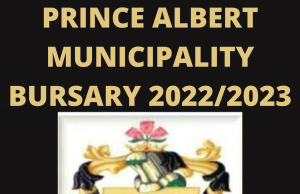 Prince Albert Municipality Bursary 2022/2023
