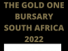 the gold one bursary south africa 2022