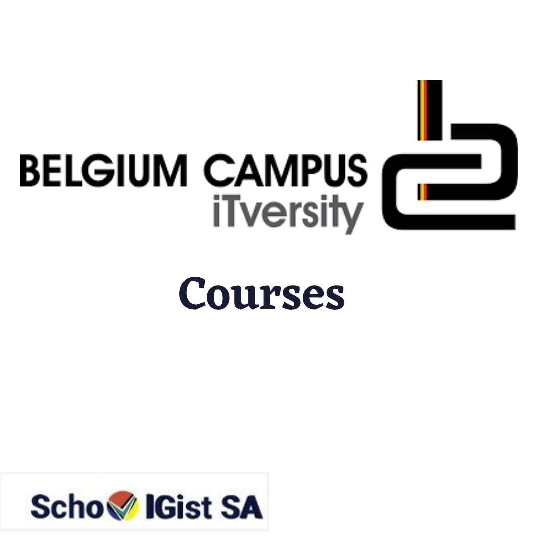 List of courses offered by Belgium Campus ITVersity
