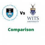University of Cape Town Vs University of Witwatersrand Comparison
