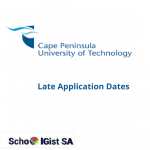 CPUT Late Application Dates