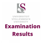 stellenbosch university examination results