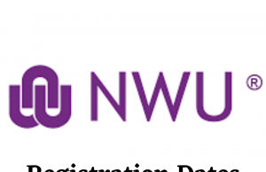 NWU registration dates and deadlines