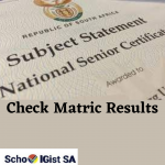 Check Matric results