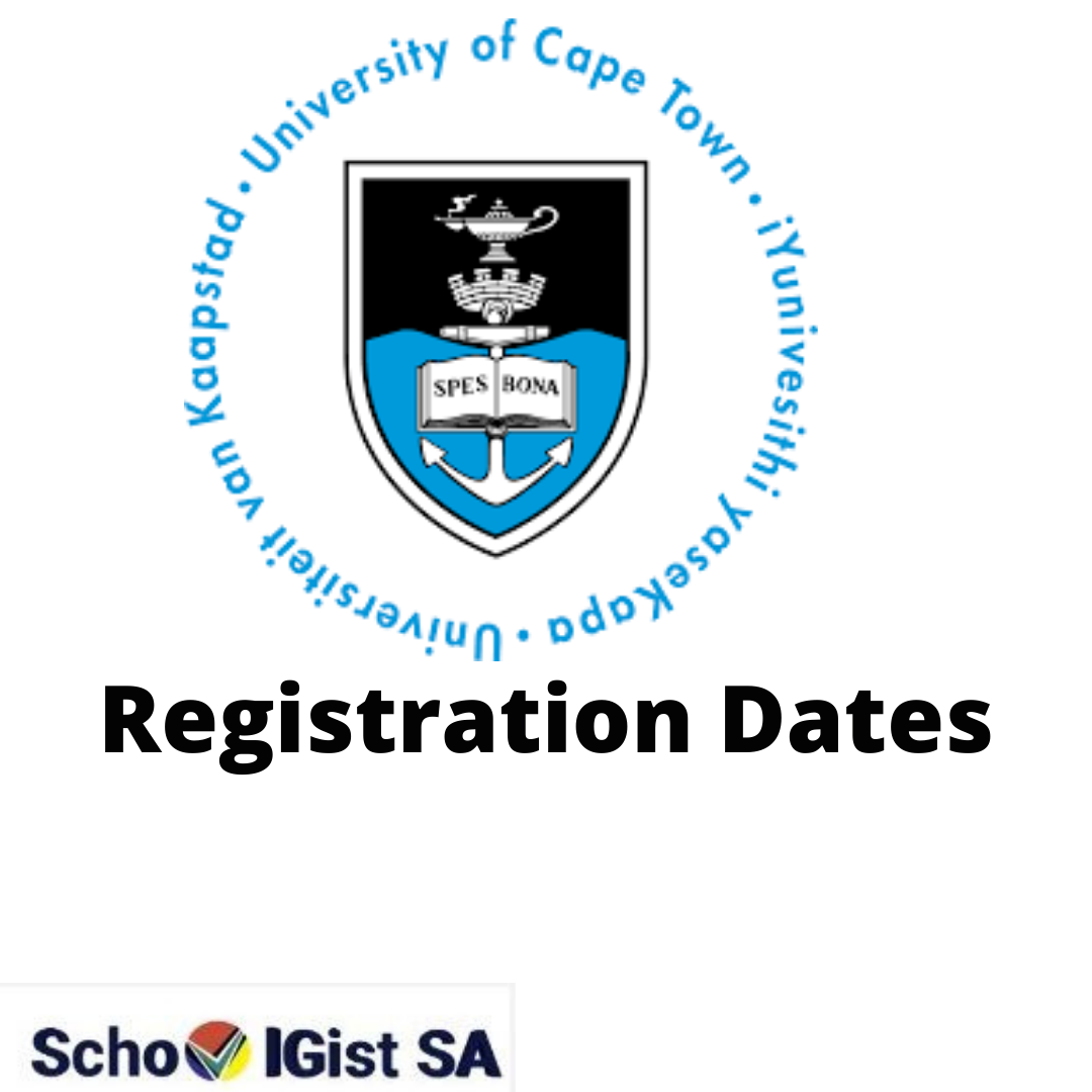UCT registration dates