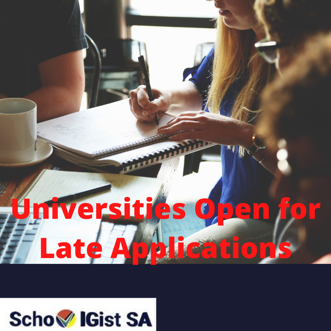 Universities open for 2022 late applications
