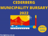 Cederberg Municipality Bursary 2022