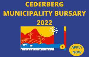 Cederberg Municipality Bursary 2022