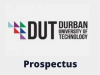 Durban Prospectus 2022