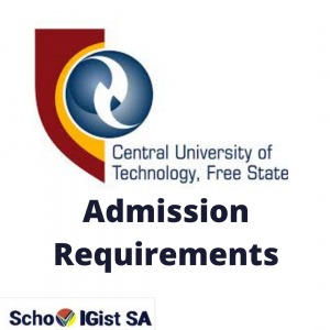 CUT admission requirements
