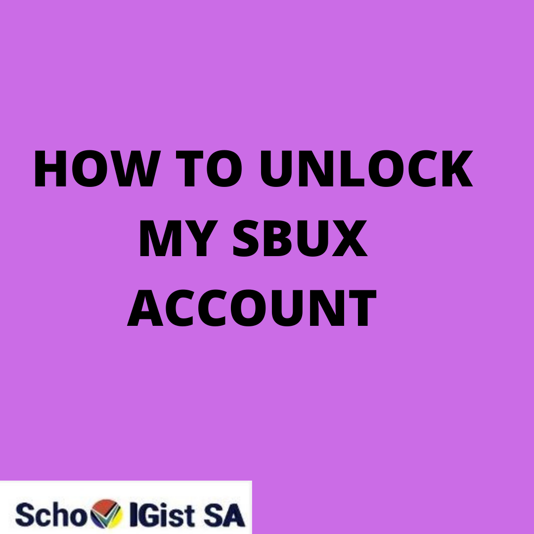 how to unlock my sBux account