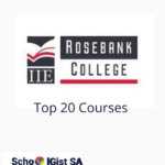 top 20 rosebank college courses