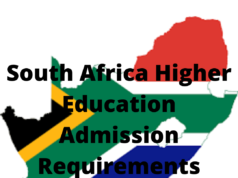 Higher Education Admission Requirements in South Africa