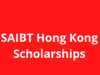 SAIBT Hong Kong Scholarships