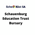 Schauenburg Education Trust Bursary