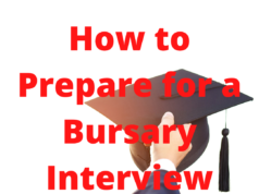 How to Prepare for a Bursary Interview